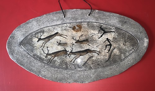 Plaque murale lave - plaque, en