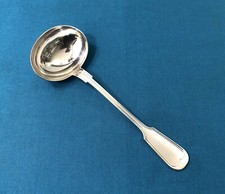 louche à sauce en argent