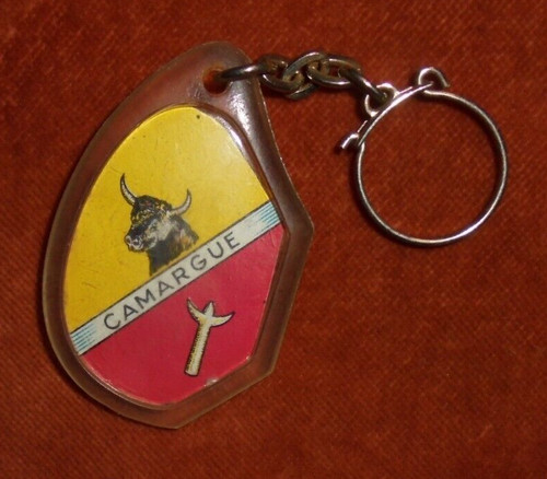Porte clé taureau camargue - porte-clé,