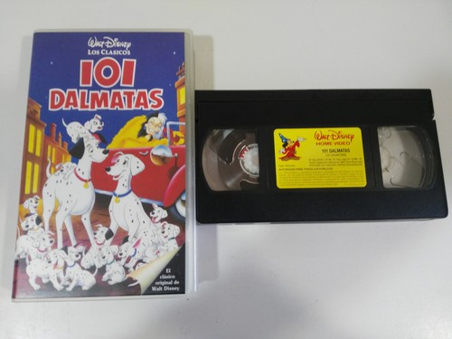 101 dalmatiens vhs cinta - dalmatiens,