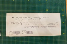 Sharp 777 boombox lettering - gf-777,