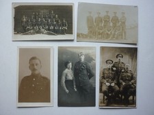 lot de 5 photo de soldats
