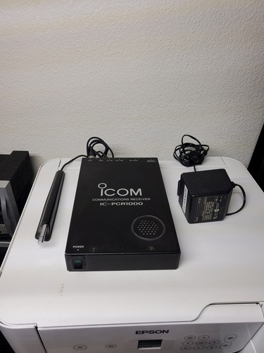 Icom pcr1000 communications - icom,
