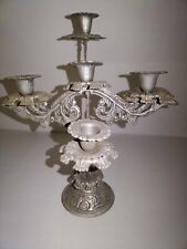 Bougeoir chandelier métal