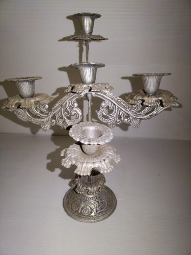 Bougeoir chandelier métal