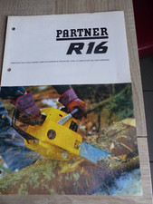 Catalogue,Brochure,Prospectus Agricole Tracteur- Tronconneuse Partner R 16