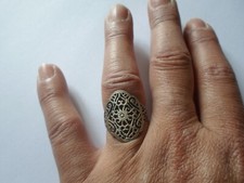 bague en argent massif