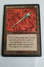FR/VF SCEPTRE DE DISLOCATION ( LP) - DISRUPTING SCEPTER - 3RD ED. FBB  MTG MAGIC