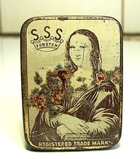 Rare Boîte Tôle Aiguilles