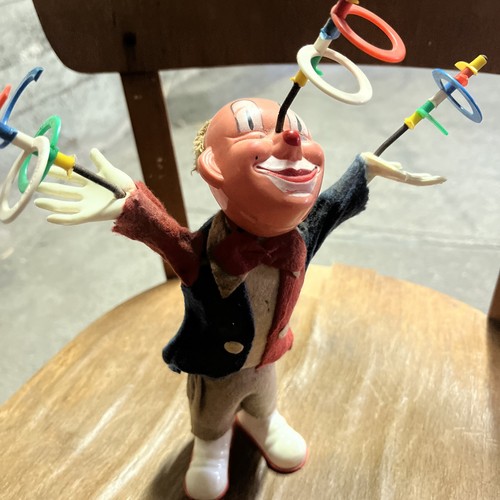 Ancien jouet clown automate - jouet,