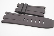 Bracelet en caoutchouc brun