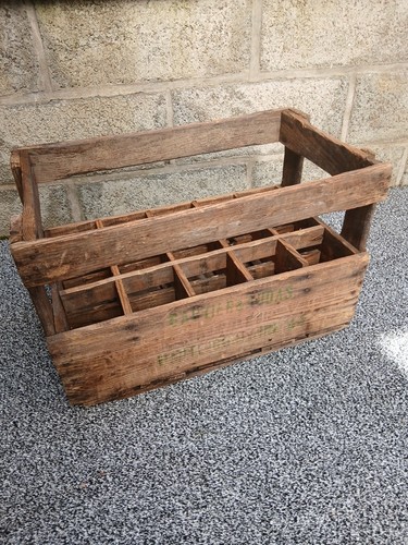 Ancien casier bouteilles - casier,