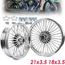21x3.5 18x3.5 Spoke Roues Jantes pr Harley Touring Road King Street Glide 84-08