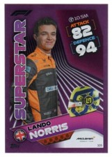 TOPPS TURBO ATTAX TCG F1 2022 #305 Lando NORRIS Superstars - McLaren