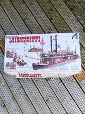 King of the Mississippi Paddle Steamer 1:80 Artesania Latina Wood model Bateau 