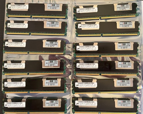 12x barrettes mémoire - , 4gb