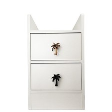 Boutons de paume noix de coco