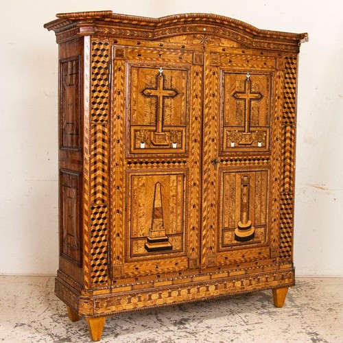 Antique highly inlaid - highly,