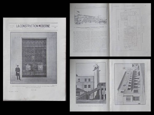 Construction moderne 1929 - construction,
