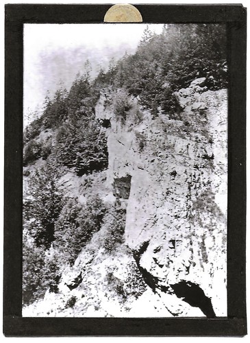 Plaque verre photo ancienne