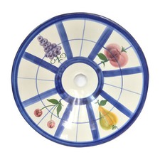 Abat jour ceramique decor - jour,