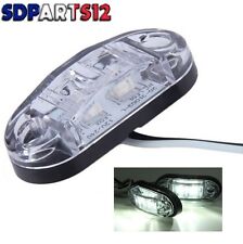 5 X 24v Smd 2 Led Blanc Feux De Gabarit Application Utilitaire Campingcar Camion