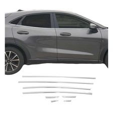 Baguettes de fenêtre cadres de fenêtre pour Ford Puma 2020-2025 en Acier inoxy