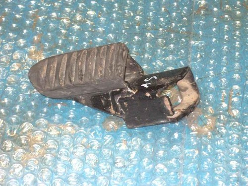 Left front footrest bracket - front,