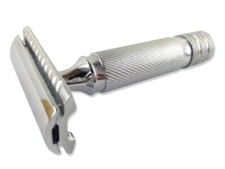 Vintage Épais Poignée Sécurité Rasoir + Rasoir de Lames Double Tranchant Rasoir