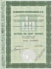 J69  -   DUBIGEON NORMANDIE SA