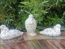 Boîte Zoomorphe et Serres  Livre  en Porcelaine de Limoges ULIM Art Déco