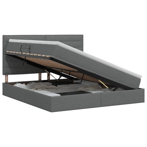 Lit avec rangement - , matelas