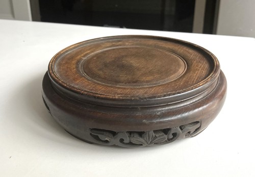 Ancien socle vase chinois - vase,