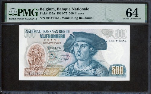 Belgique 1961 1975 500 - belgique, 1961-1975