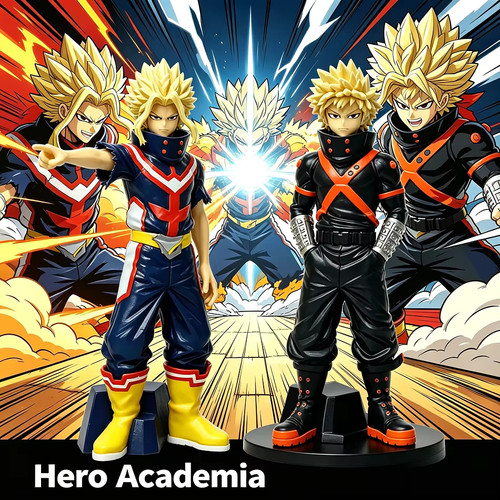 Figurine all might 18cm - all,