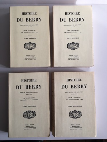 Histoire berry depuis les - berry,