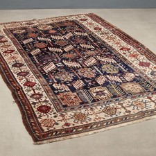 Tapis Ancien Asiatique Laine