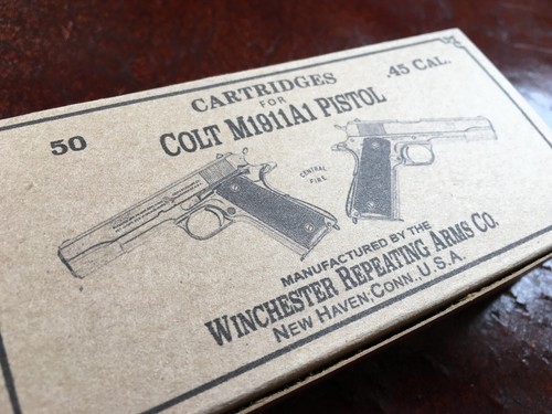 Cartridges box for colt 1911 - cartridges,