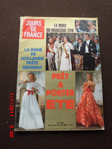 Jours france 1323 pret - jours,