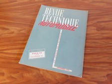 RTA ROVIN D4  revue technique automobile d'époque de septembre 1953
