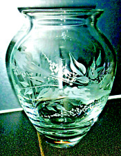 SUPERBE VASE EN VERRE SOUFFLE