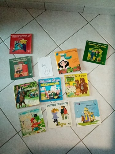 Lot disques vinyl - 10,