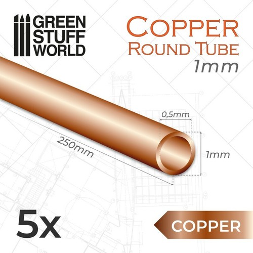 Tubes cuivre 1mm - en,