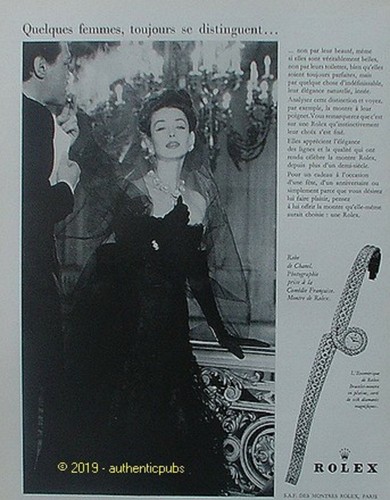 Publicite rolex montre - publicite,