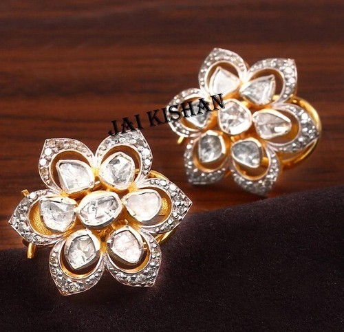 Fleur forme polki diamant - fleur,