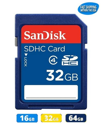 Sandisk memory card 16gb - card,