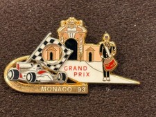RARE PINS PIN FORMULE 1 F1 MONACO 93 GP AYRTON SENNA MCLAREN-FORD