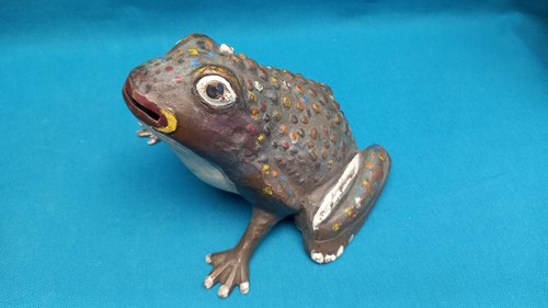 Important bronze polychrome - important, de
