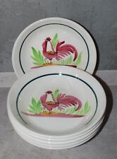 LOT DE 6 ANCIENNES ASSIETTES A