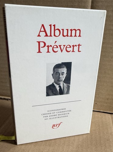 Album prévert pléiade - prévert., la